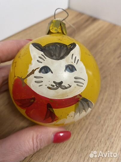 Новогодняя Старинная ёлочная игрушка