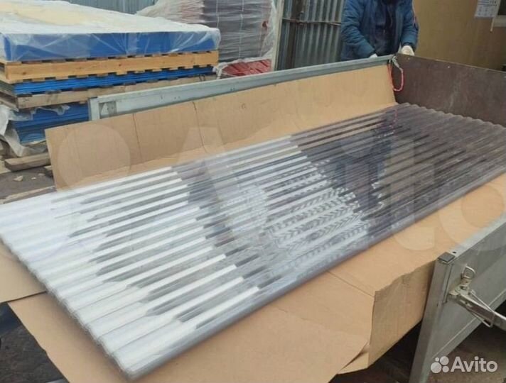 Монолитный кровельный поликарбонат