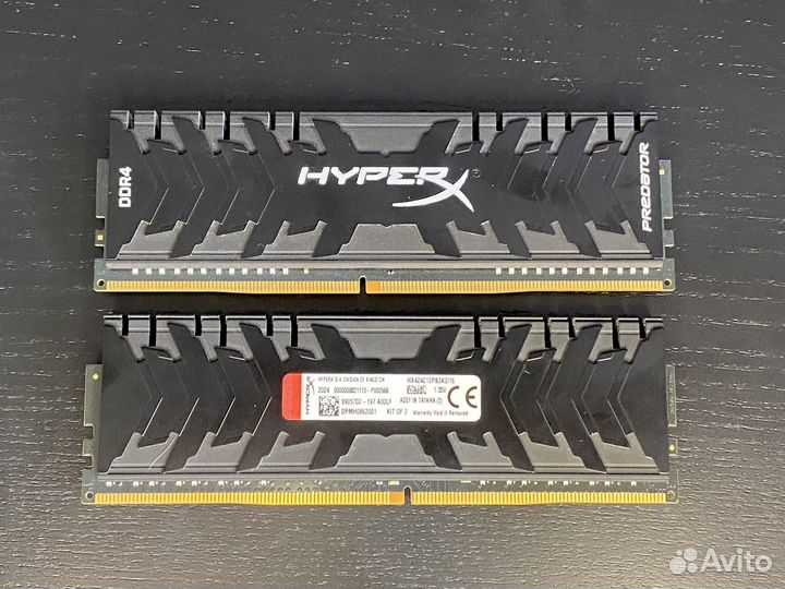 Оперативная память Kingston HyperX Predator 16 гб