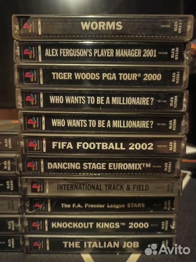 Лицензионные игры ps1
