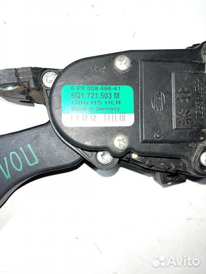 Педаль газа электронная VW Polo 5 (1.6 )