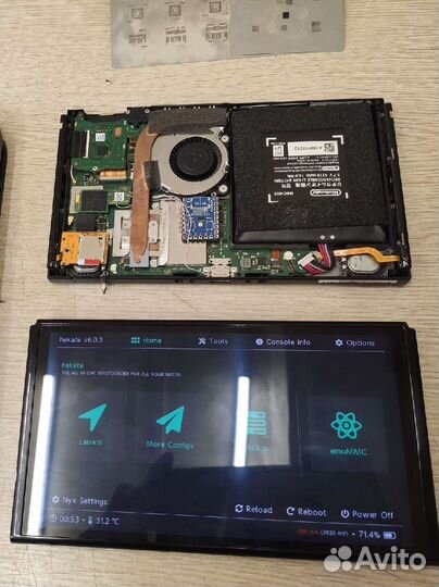 Nintendo switch, ремонт/чип/восстановление