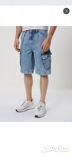 Джинсовые шорты CR0PP