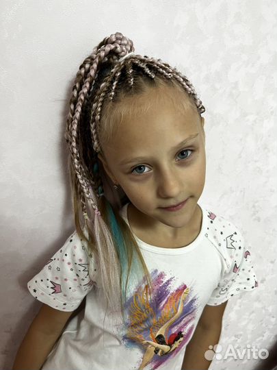 Плетение кос, прически для девочек