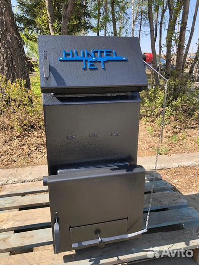 Твердотопливный котёл с увеличенной топкой