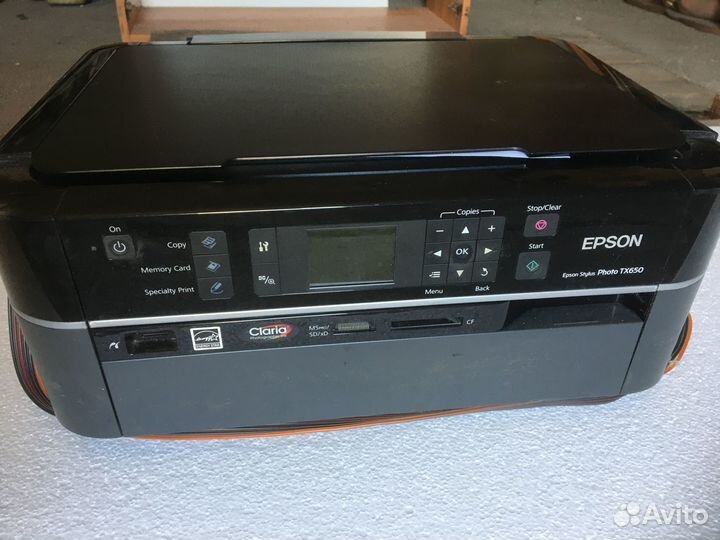 Цветной принтер Epson tx650, мфу