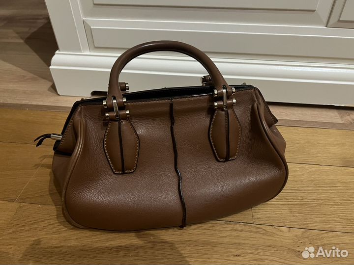 Сумка натуральная кожа tods