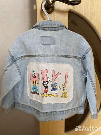 Джинсовая куртка для девочки 98 zara