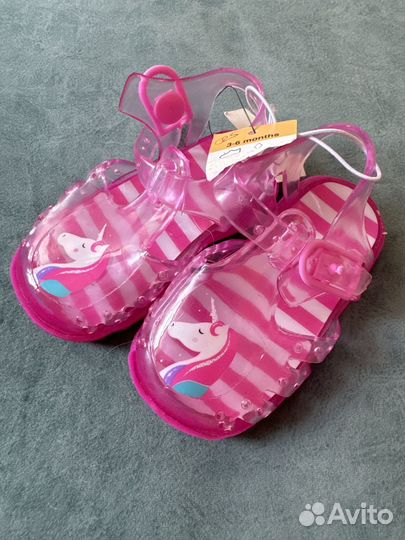 Силиконовые сандалики