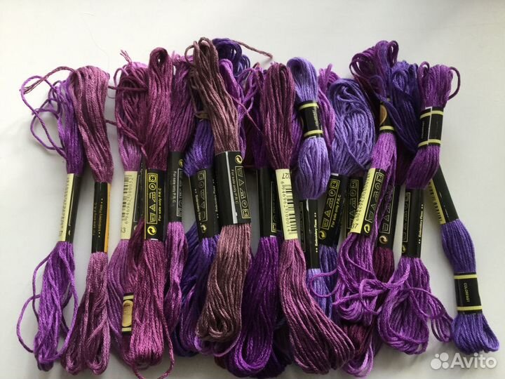 Нитки для вышивания мулине