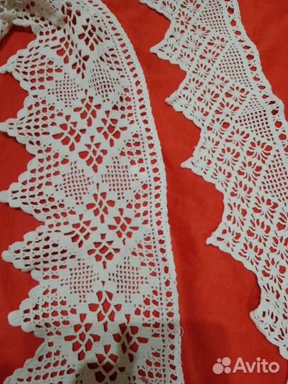 Старинное кружево ручной работы-большой выбор