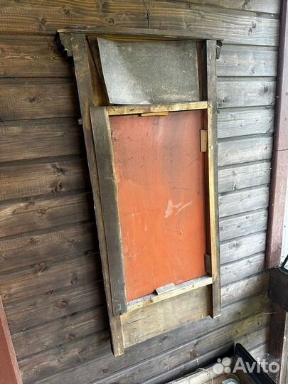 Резное старинное зеркало