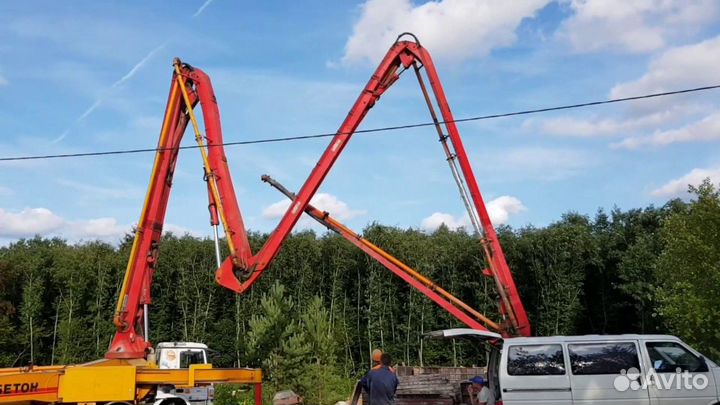 Бетон, бетононасос