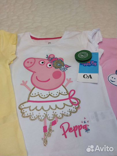 Набор футболок С&A размер 92