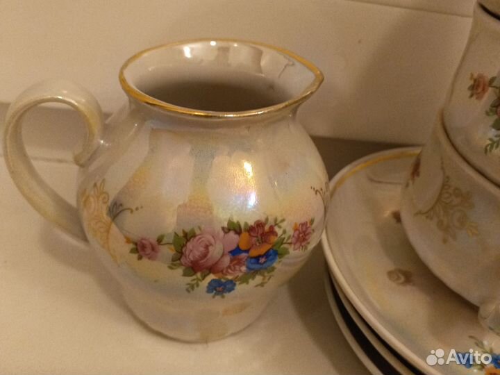 Кофейный сервиз Дулево