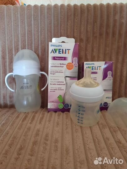 Детская бутылочка avent