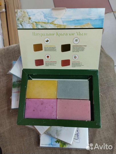 Крымское мыло, подарочный набор, подарок