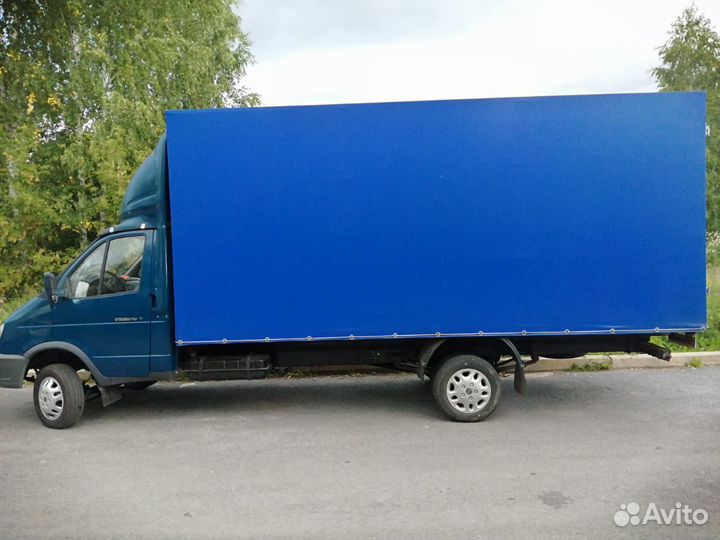 Грузоперевозки газель 5,2м, V23 м3