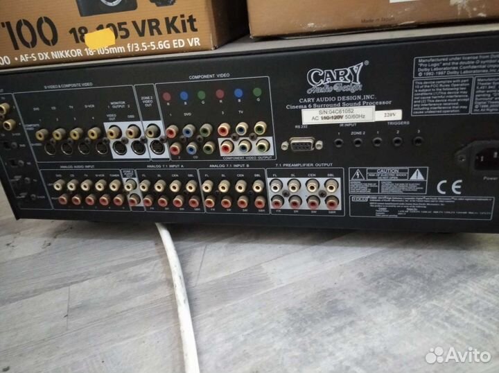 Cary Audio Cinema-6. Made in USA