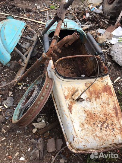 Коляска от мотоцикла иж