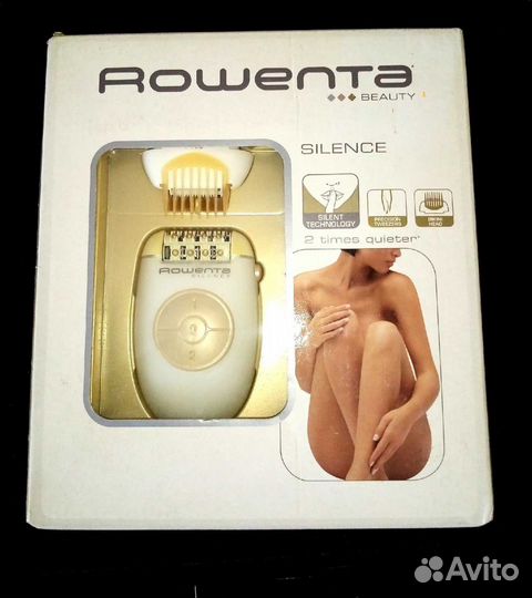 Новый эпилятор Rowenta EP 5420 Silence Bikini