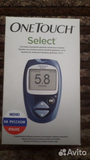 Глюкометр One Touch select