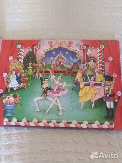 Книга для детей, с пазлами и диском