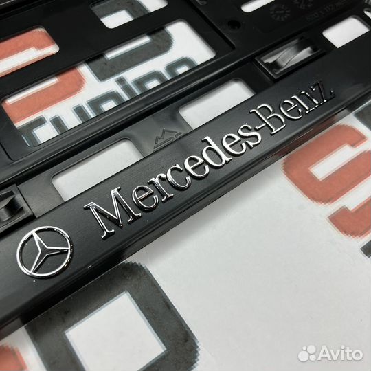 Рамка под номер Mercedes-Benz новая