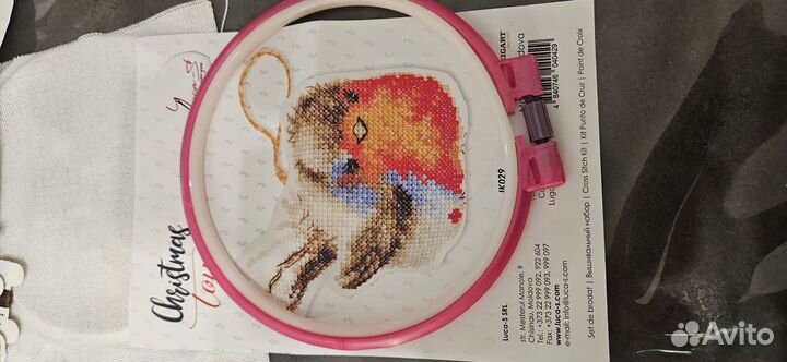 Набор для вышивания крестом новый