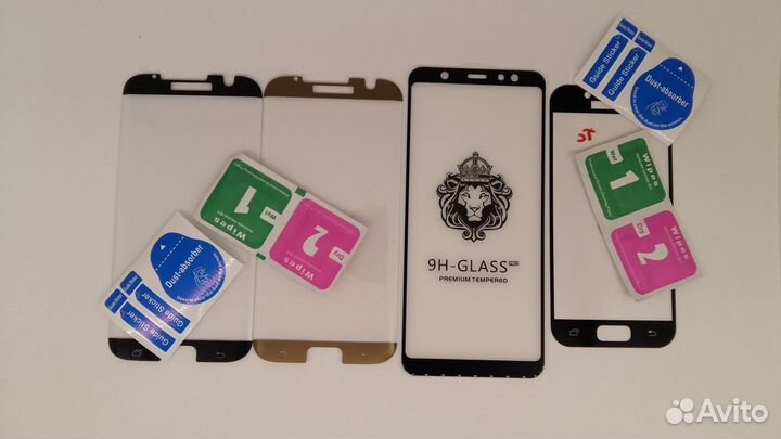 Защитное стекло samsung 3шт