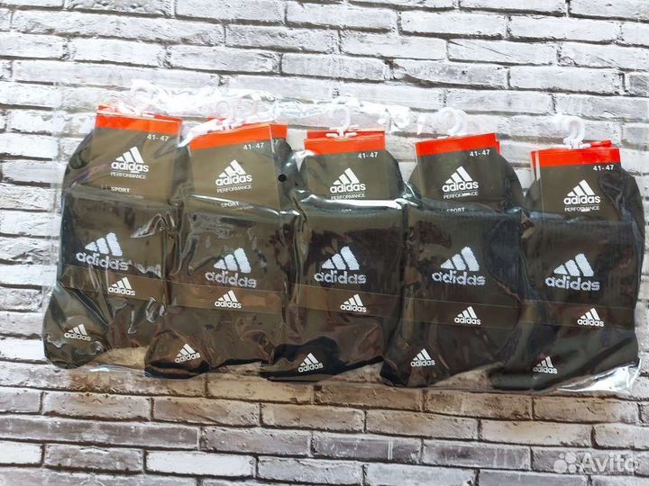 Носки Nike Adidas Reebok хлопок