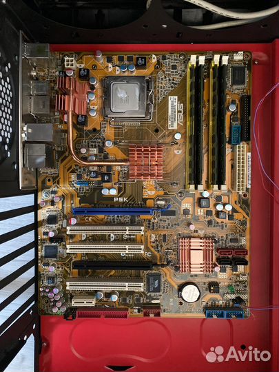 Материнская плата 775