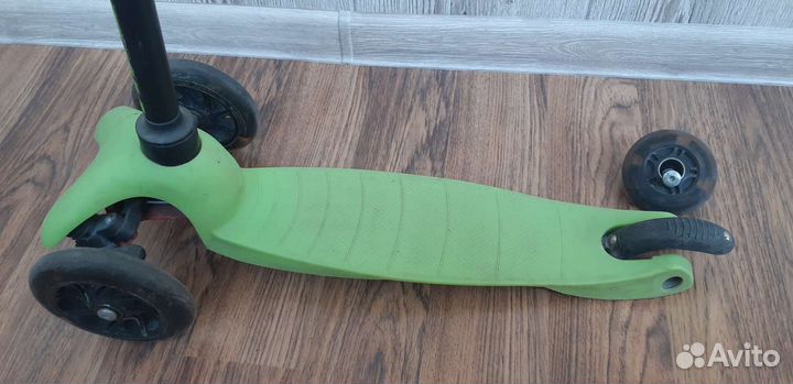 Самокат детский 3х колесный на запчасти