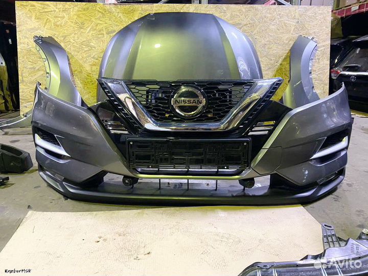 Передняя часть Ниссан Кашкай джи 11 2017-2023