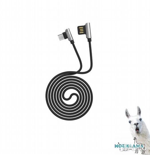 Качественный кабель type-C - hoco U42 (угловой)