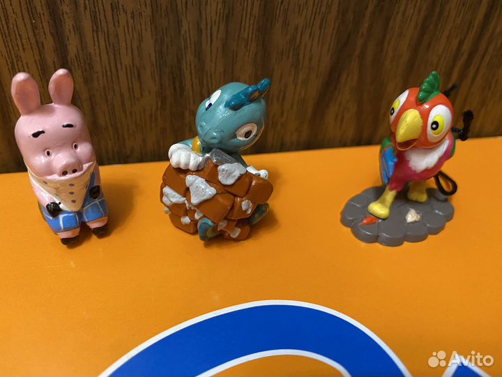 Игрушки из киндера 90х