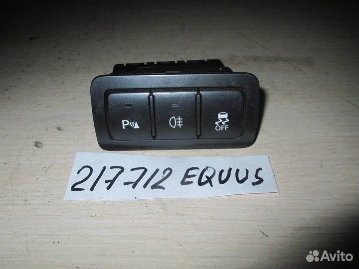 Кнопки разные (Hyundai Equus)