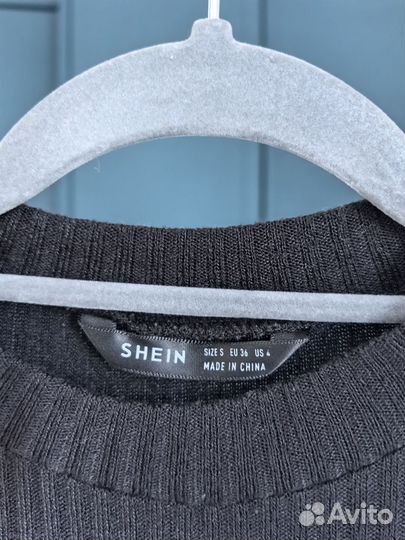 Платье женское черное короткое