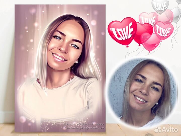 Картина по фото на холсте в Ростове