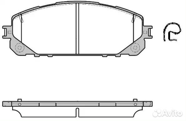 Колодки торм.пер