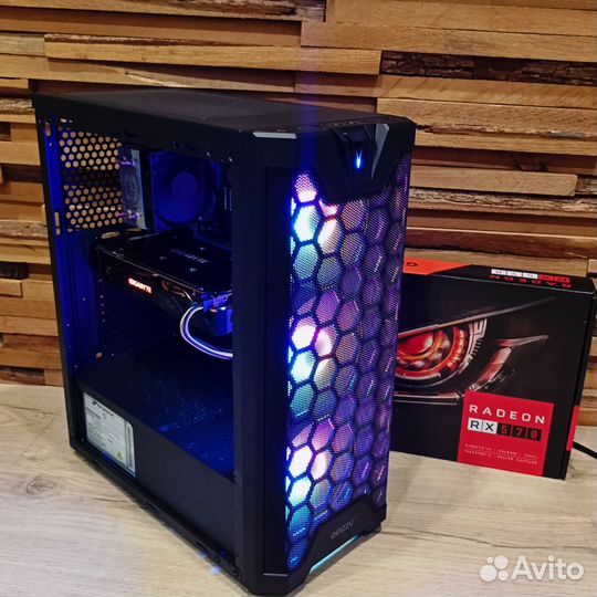 Надёжный игровой пк i5/ rx 570/ ssd 256/500