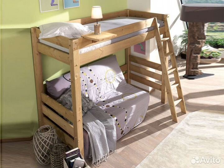 Детская кровать чердак
