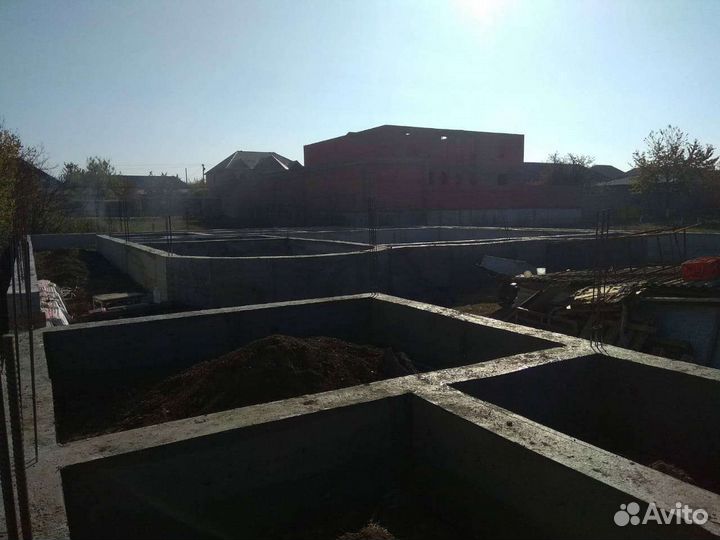 Заливаю фундамент со своими апалубками