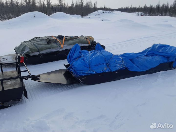 Сани для снегохода