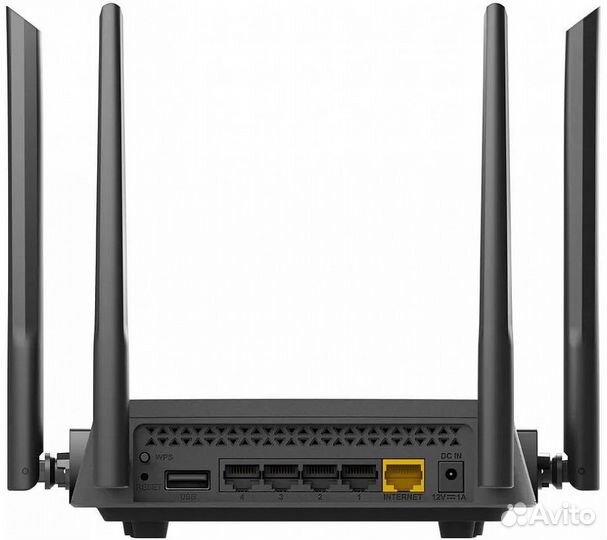 Wi-Fi роутер D-link DIR-825/RU/R5, черный