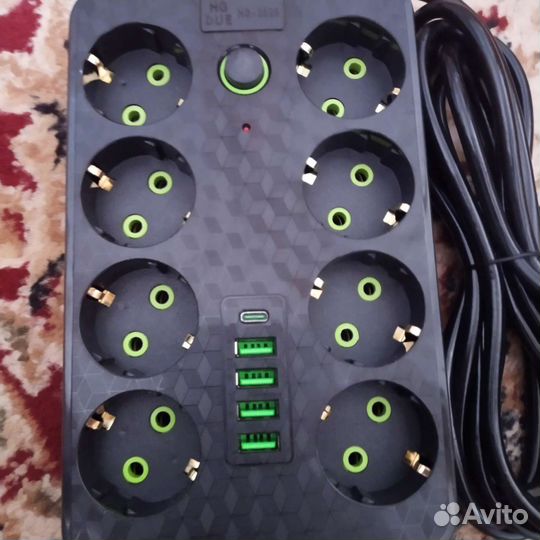 Сетевой удлинитель с usb