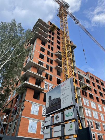 2-к. квартира, 76,9 м², 8/17 эт.