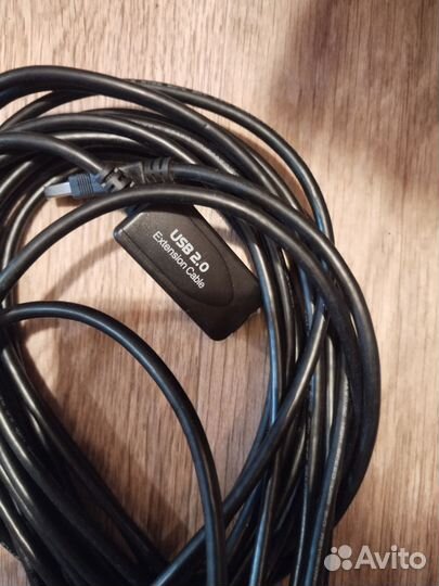 Кабель USB 10 метров