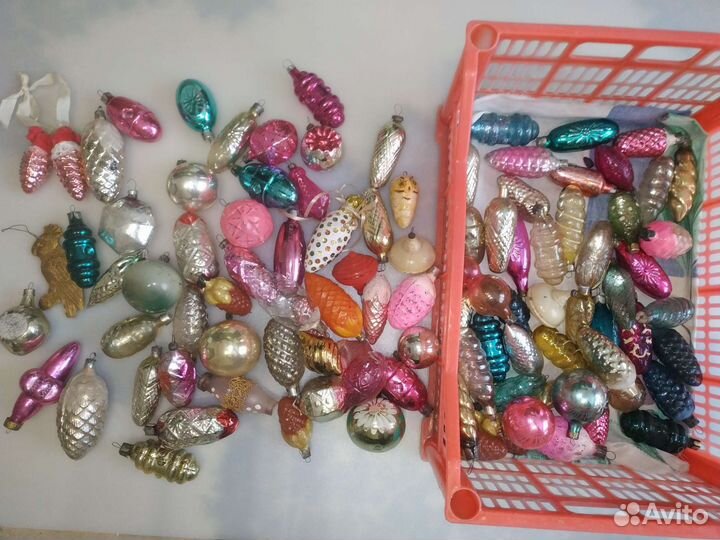 Елочные игрушки СССР