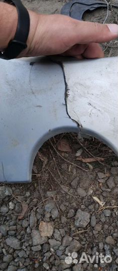 Облицовка переднего бампера